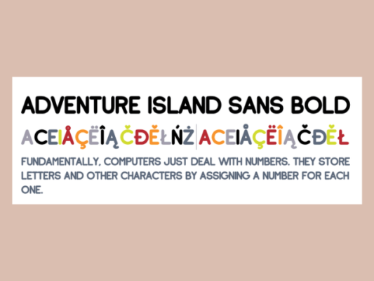 Adventure Sans