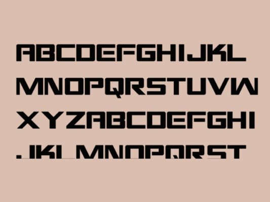 Trailblazer Typeface
