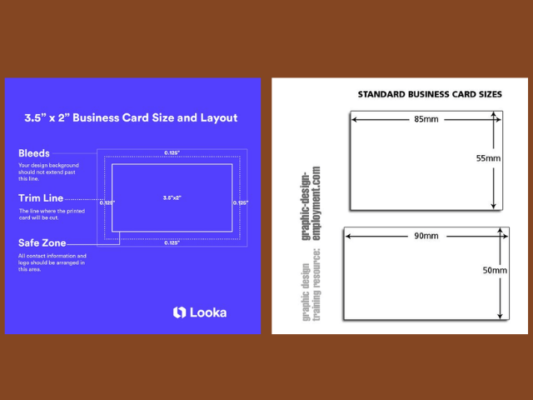 Design a Business Card With Format and Layout