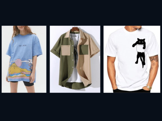 Choose Your T-shirt material and Style